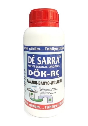De Sarra Dök Aç Lavabo Wc Banyo Açıcı 500 G