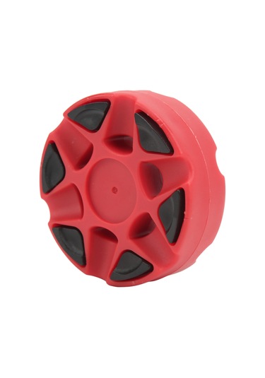 Wezone Plastik Toprak Hokeyi Topu - Yumuşak Kayma, Dayanıklı Malzeme İle Antrenman Ve Yarışmalara Uygun Kırmızı Kırmızı