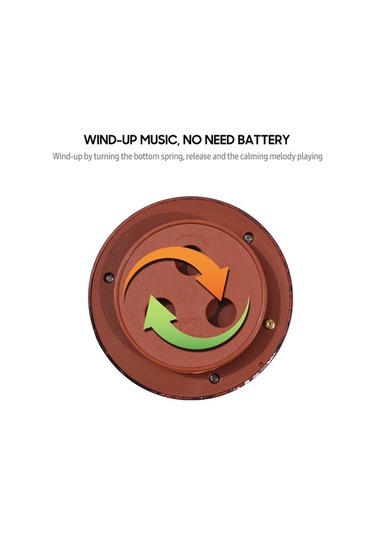 Ulzyvf Mini Elektro Gitar Müzik Kutusu - Kahverengi Çalgı Maketi Hediye Kahverengi