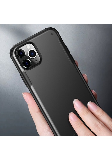 Apple Uyumlu iPhone Bikapak Elıt Mıst 11 Pro Opak Yeşil Kapak