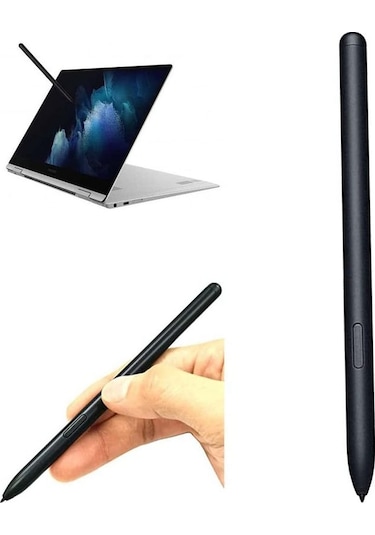 Samsung Galaxy Uyumlu Tab S7 Sm-t870 T876b/ Tab S7 T970 Sm-t976b / Tab S6 Lite İçin Yedek Dokunmatik Stylus S Pen Mistik Siyah