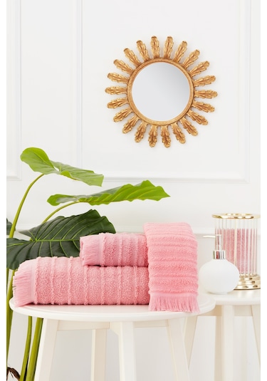 Sadem Organik Linden El Ve Yüz Havlusu 50x90 Cm Pembe