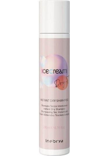 Inebrya Ice Cream Dry T Instant Dry Shampoo 200 Ml