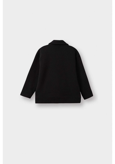 Defacto Erkek Bebek Gömlek Yaka Fermuarlı Hırka G1956a525aubk27 Siyah Defacto Erkek Bebek Gömlek Yaka Fermuarlı Hırka G1956a525aubk27 Siyah