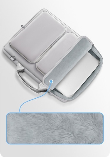 Yystore Bubm 14,1 İnç Taşınabilir Dizüstü Bilgisayar Çantası İş Koruyucu Çanta Mau-67803