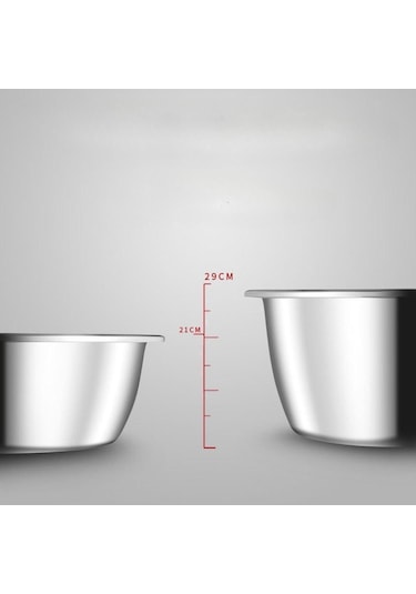 Suntek Paslanmaz Çelik Havza Konteyner Büyük Çamaşır 24cm