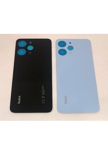 Xiaomi Redmi 12 Arka Kapak Pil Kapağı - Siyah