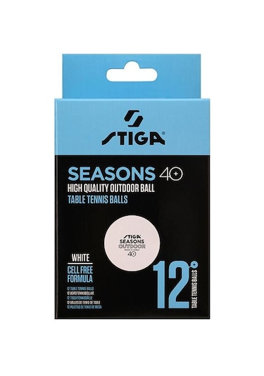 Stiga Table Tenis Ball Seasons Masa Tenisi Pinpon Topu Beyaz 12li 1110-2810-12