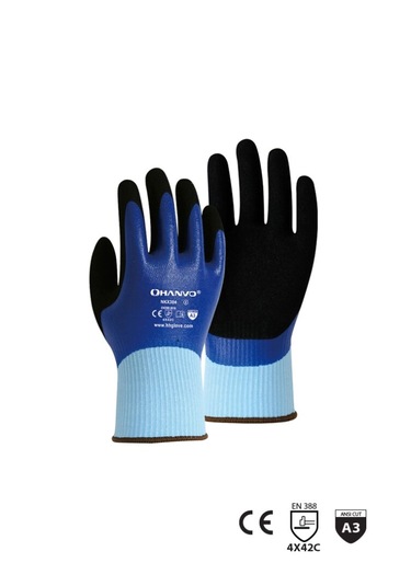 Hanvo Nkx384 Nitril Kaplama İş Eldiveni