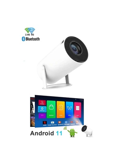 Taşınabilir Sinema Keyfi: Yüksek Kaliteli Mini Projektör Beyaz-129500