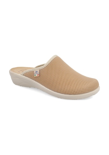 Terlik Kadın Diğer T4 368 Fe Fly Flot Slipper 6009-beige Bej