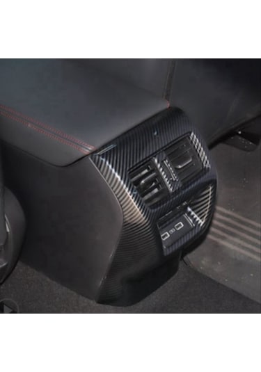 Honda - Cıvıc Fe1 2022+ Uyumlu Arka Klıma Panel Kaplama - Karbon