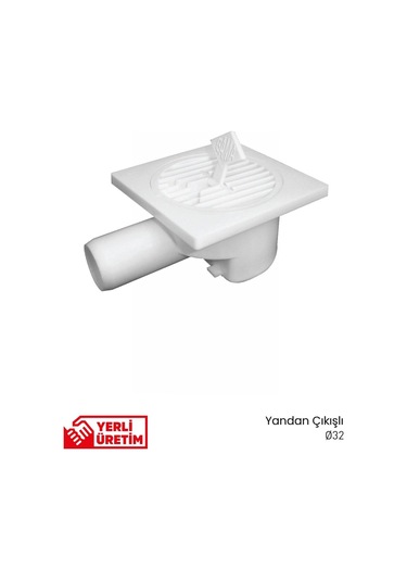 Yer Süzgeci Yandan Çıkışlı Q32 10x10