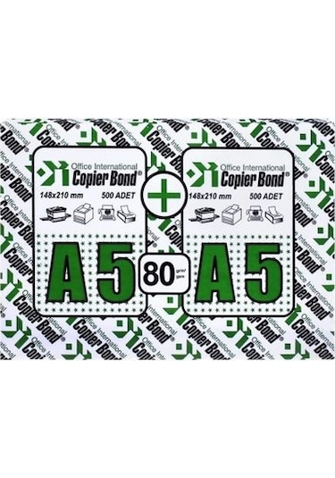 Copier Bond A5 Fotokopi Kağıdı - 1000 Adet