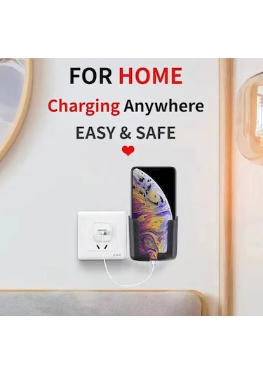 Telefon ve Tablet Tutucu Ergonomik Pratik Araç-Ev-Ofis Yapıştırma