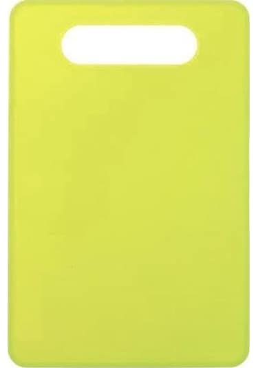 Sarı Mutfak Doğrama Kaymaz Kesme Bloğu Düz Renk Pişirme Plaka Tahtası Aracı