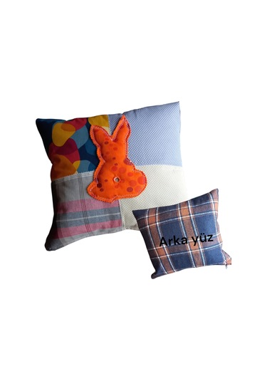 Kırlent Kılıfı 33x53 Love Pw Krem