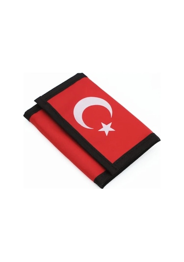 PENTA POLO TÜRK BAYRAĞI DESENLİ SPOR CÜZDAN