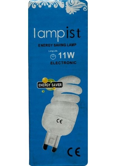 Lampist 11w 2700k Sarı Işık G9 Duylu Floresan Ampul