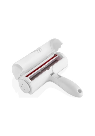 Finehome Hazneli Tüy Toplayıcı Beyaz - Kırmızı