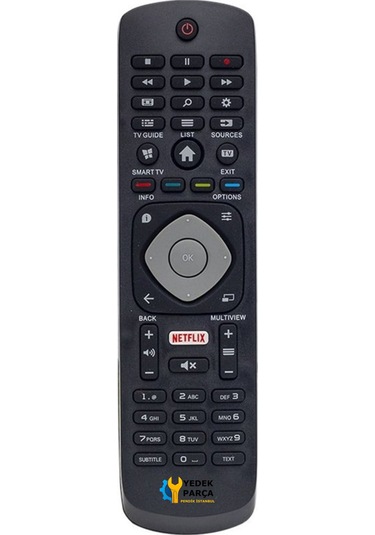 Philips Uyumlu Smart Tuşlu Netflix Lcd-led Tv Kumanda