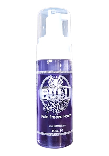 Tattoobull Tattoo Foam + Plus - Pain Freeze Foam 150 Ml