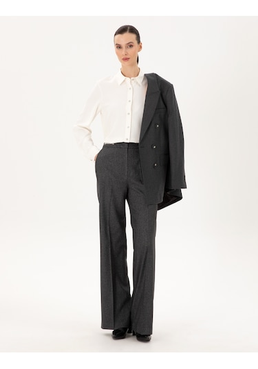 Pierre Cardin Kadın Ekru Gömlek Desenli 50292250-vr019 Ekru Pierre Cardin Kadın Ekru Gömlek Desenli 50292250-vr019 Ekru