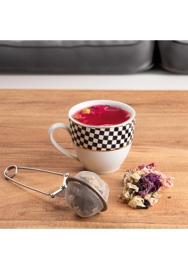 Porsima Paslanmaz Çelik Bitki Çayı Demleme Süzgeci