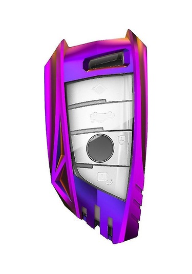 Xiyyadms 525li 5 Serisi 530 Bıçak 3 Serisi X1-x6 Çinko Alaşım Uzaktan Kumanda Kılıfı - Mor A Tipi