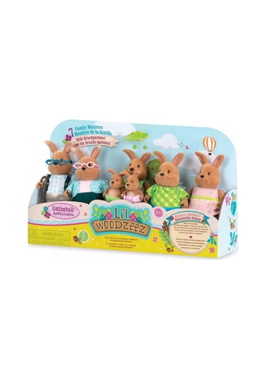 Li'l Woodzeez Geniş Tavşan Ailesi