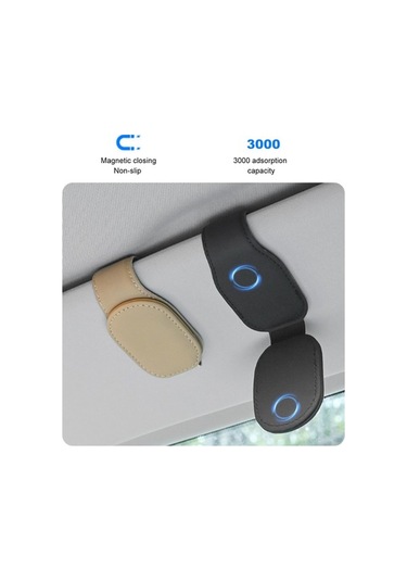 Wondernest 2025 Yükseltmesi Tutucular Manyetik Lichen İçin Güneş Güneş Gözlüğü Gözlüğü Araba Lc Siyah