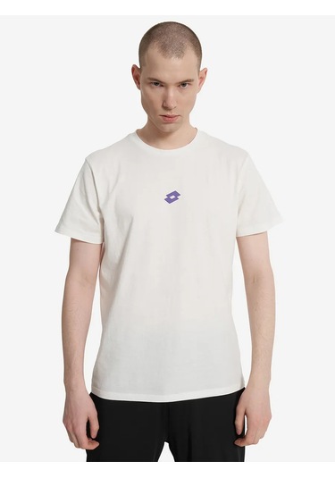 Lotto Matteo Erkek Tişörtü 363298491 Beyaz