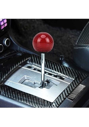 Tongxida Evrensel Otom. Ve Man. Araç Shifter Kapağı Karbon Fiber Topu Vites Topuzu Std