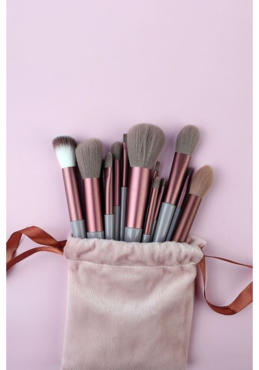 13 Parça Makyaj Fırçası Seti Fondöten Far Pudra Fırça Cin829khv