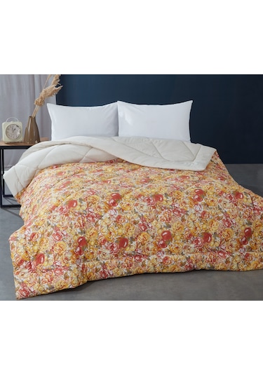 Komfort Home Tek Kişilik PolyCotton Yorgan + 1 Yastık / V15