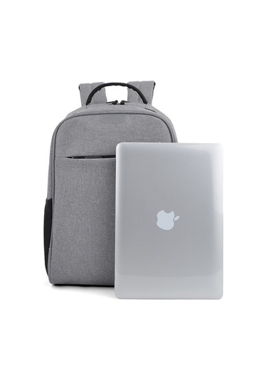 Willowhaven Orta Boy Gri Günlük Sırt Çantası Oxford Kumaş Gri