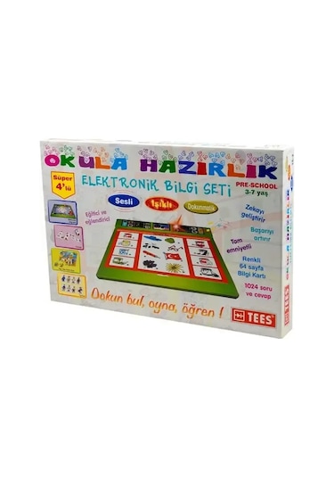 Tees Okula Hazırlık Seti
