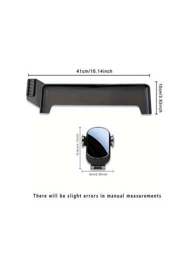 Honeybeeshop Tesla Model 3 2017 2022 Araç Telefon Tutucu Ekran Tabanlı Sabit Anti Sarsıntı Navigasyon Braketi