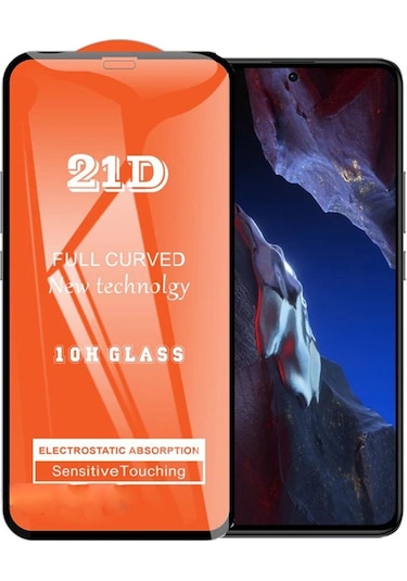 Xiaomi Poco F5 Pro Ekran Koruyucu Tam Kaplayan Kırılmaz Cam 9018000001381