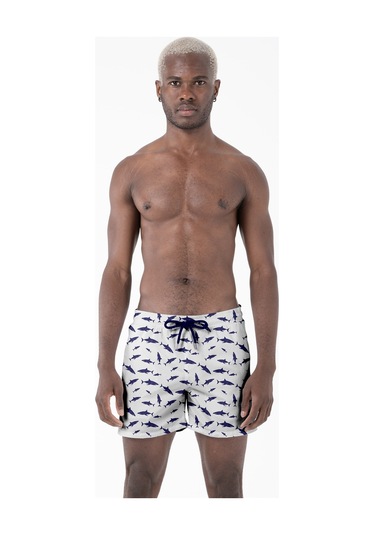 Daag Erkek Deniz Şortu Beyaz