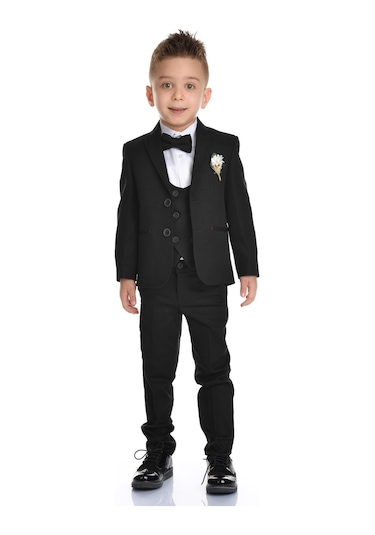 Yelekli Spor Kesim Erkek Çocuk Damatlık