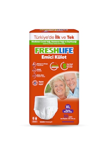 Freshlife Emici Külot Hasta Bezi XL 30'lu