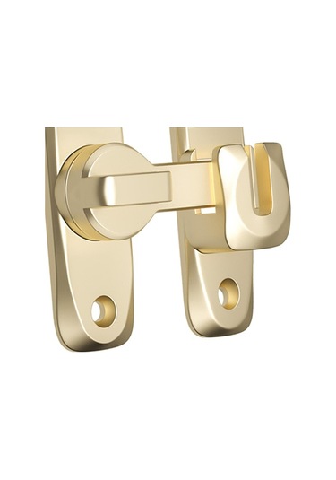 Besthome1 Suntek Ahır Kapı Kilidi Mandalı, Parlak Altın Donanım