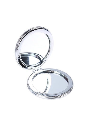 Gigi Panda Magic Yazılı Unicorn Tekboynuz Desenli Katlanır Yuvarlak Makyaj Aynası