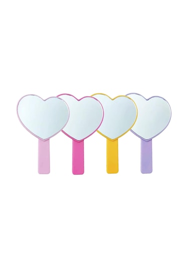 Suntek Sevimli Kalp Şekilli Ayna Güzel Tek Taraflı Görünüm