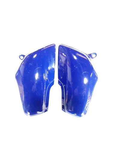 Honda Titan Sağ Sol Akü Kapağı Mavi Takım