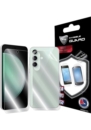 Samsung Galaxy Uyumlu S23 Fe İçin Ipg Hydrogel Tam Kaplama Ekran Ve Arka Koruma