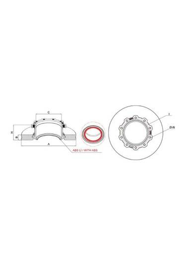 Fren Dıskı Ford Cargo 1840 Abs Lı Dc462a315a 2023
