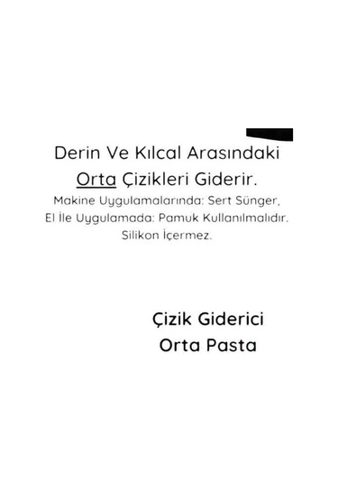 Trendwax 1 Litre Kalın Pasta,orta Pasta Ve Koruyucu Cila Wax