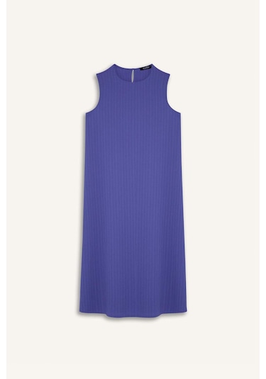 DeFacto 	Relax Fit Şal Yaka Krinkıl Kumaş Uzun Kimono E1816AX25SPBE46 Mavi